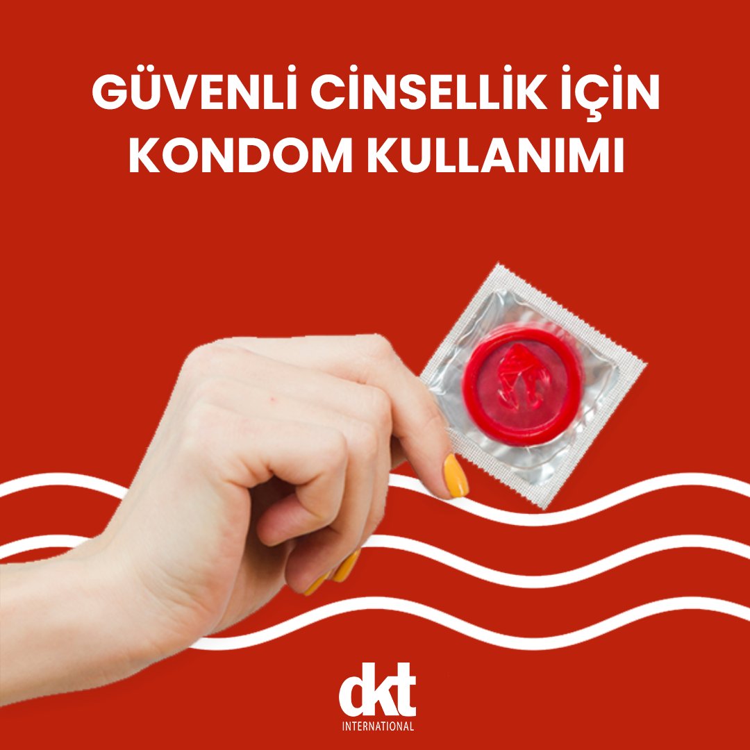 Kondom (prezervatif ) kullanmak, cinsel ilişkiye giren kişilerin birçok hastalıktan korunmasında en güvenli yöntemdir.  İlişki esnasında kondom doğru bir şekilde kullanılırsa koruyuculuk en yüksek seviyeye çıkar.
#dkt_turkey #kondom
#cinselsağlık #doğumkontrol