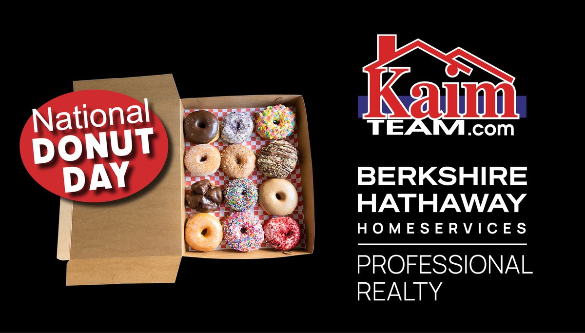 💥🍩#NationalDonutDay sounds like a great day to celebrate! 🍩💥 #themichaelkaimteam #kaimteam #BHHSPro #BHHS #BHHSrealestate