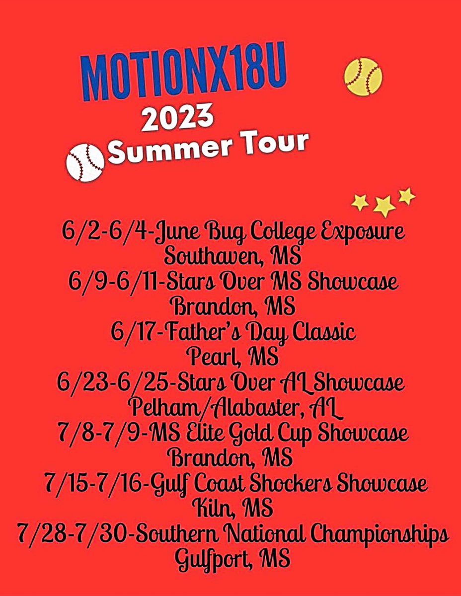 Super excited to be able to spend this summer with my girls! <a href="/BriannaDollar/">Brianna Dollar</a> <a href="/SamanthaDodds_/">Samantha Dodds</a> <a href="/riverswilkins1/">Rivers Wilkins</a> <a href="/maddi_byrd/">Maddi Byrd</a> <a href="/BCooper2025/">BrookeCooper</a> <a href="/DaelynEarls5/">Daelyn Earls</a> <a href="/laurynjroebuck/">Lauryn "Loe" Roebuck</a>