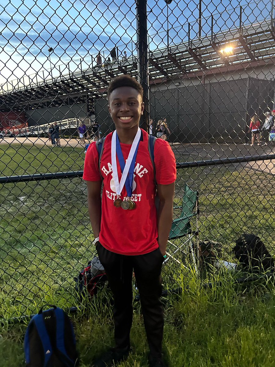mr_schank's tweet photo. 🏅State Qualifier🏅
Avery B qualifies for LJ and TJ!!
22'-10" in long jump (this just took one jump)
46'-1" in triple jump (this just took two jumps)

***SCHOOL RECORD ALERT***
Avery breaks the LJ school record with a jump of 22'-10"

@TrackTownMN https://t.co/3Bg1WISo7N