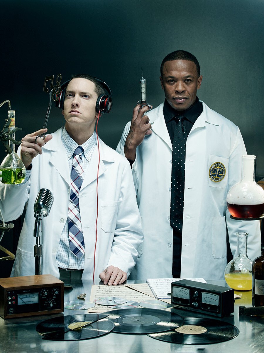 MathersArchive's tweet photo. Eminem &amp; Dr. Dre photographed by Scott Council for the August/September 2010 issue of VIBE magazine

#Eminem #DrDre #ScottCouncil https://t.co/etCREZwVP5