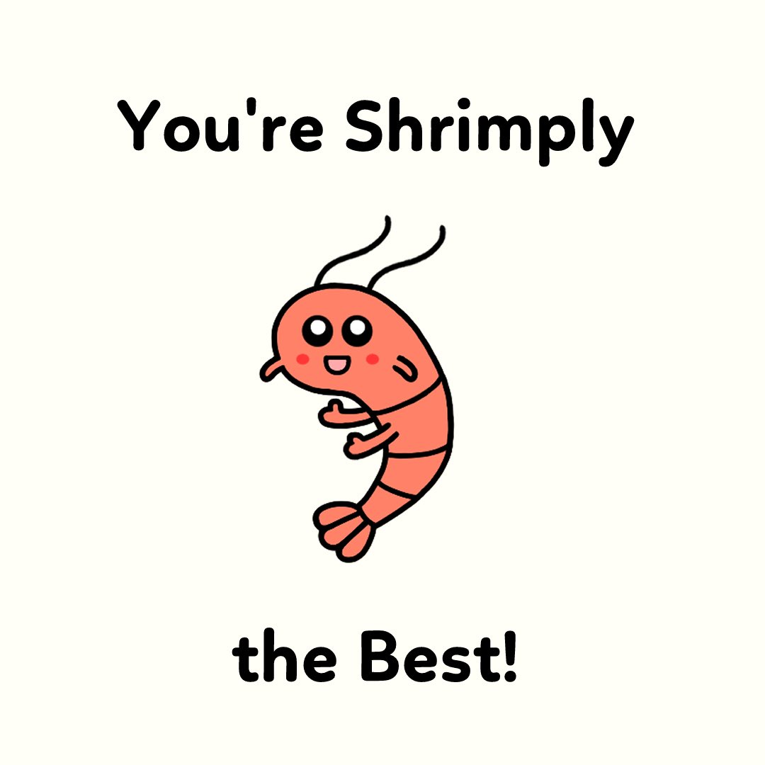 thepunhero's tweet photo. You’re Shrimply the Best! 🦐❤️

#NFT #CryptoArt #NFTCommunity #Blockchain #Loopring #Crypto #NFTCollection #ETH #gamestopnft #GameStop #ArtMarket #digitalart 

NFT available at: https://t.co/65tuW47Xzf https://t.co/FIwfUhW7yu