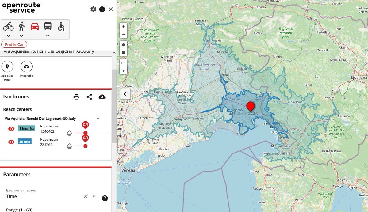seba1337's tweet image. Hm, evo ker je @xmp125a dal idejo. 
Koliko ljudi pride na letališče v 1 h z avtom.
Letališče Trst 🇮🇹 1,5 M ljudi
Letališče Ljubljana 🇸🇮 1,1 M ljudi
Letališče Zagreb 🇭🇷 1,9 M ljudi
Letlaišče Graz 🇦🇹 1,4 M ljudi