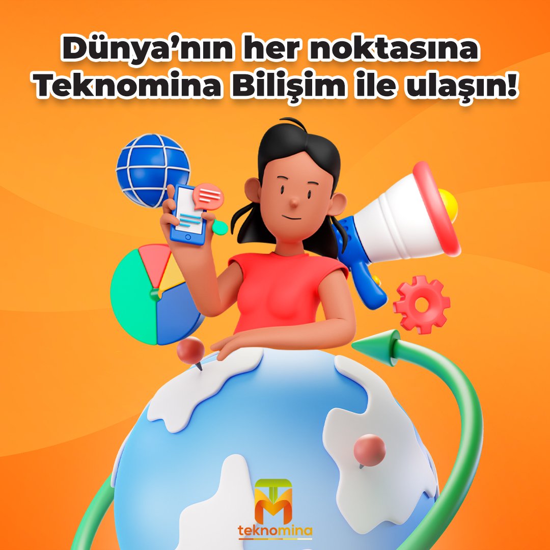 DÜNYA'NIN HER YERİNE TEKNOMİNA BİLİŞİM İLE ULAŞIN!🥳

👉🏻Bizimle iletişime geçebilirsiniz!...

📞 0532 069 92 44

🌐teknomina.com

#teknominabilişim #bilişimşirketi  #webtasarım #yazılım #dijitalpazarlama #sosyalmedyayönetimi #eticaretsözlük #eticaret
