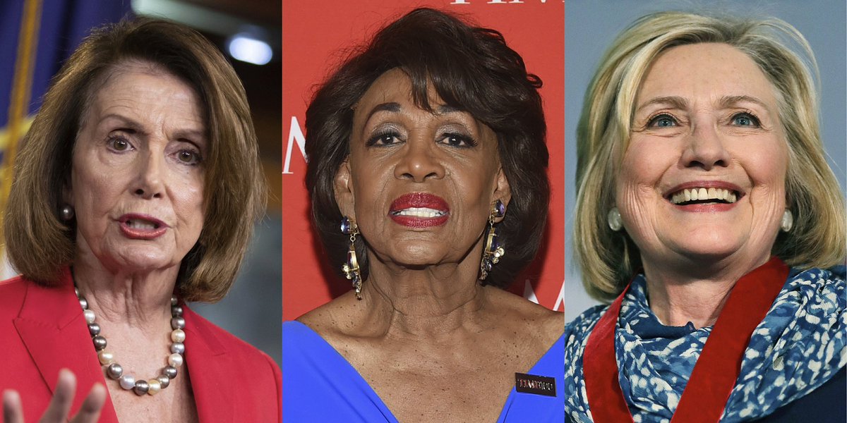 scottcookee's tweet photo. If you agree that this is 3 of the most evil women in politics, I want to follow you! Follow and share! https://t.co/MzJQIzKBbp