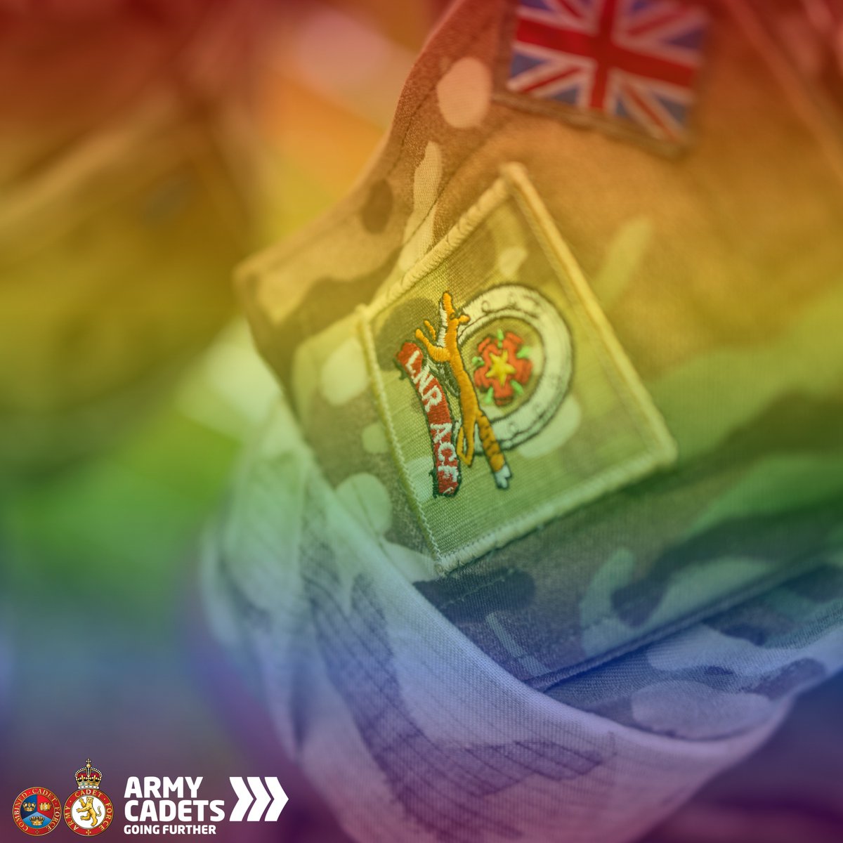 Here at Army Cadets UK, we're proud to be supporting LGBTQ+ month. We welcome all individuals, from any gender, race, background or sexuality.                                    Army Cadets is for everyone!🏳️‍🌈 

#armycadetsuk #supportingpride #pride2023