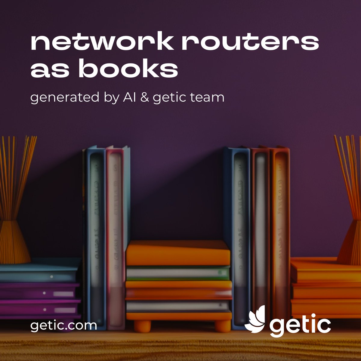 getic_com's tweet photo. Don’t judge the book by its cover! 📚
Because these ain’t books, but our new experiment with AI and innovative router design! 🙌🏻
Have an idea for the next one? Don’t be shy, comment down below!
#getic #tech #ai https://t.co/HAuDyprtbW