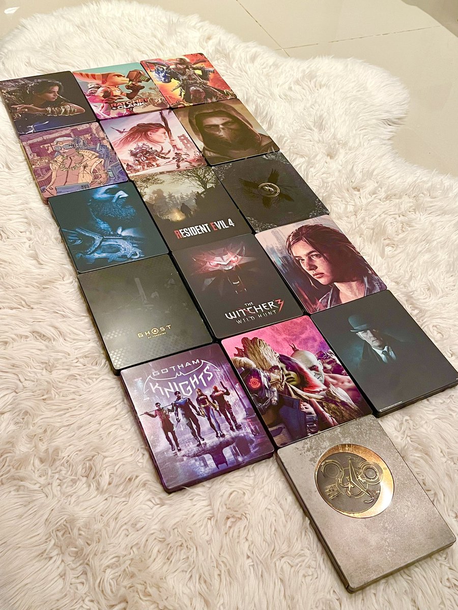 My Steelbook Game Collection 🎮🖤