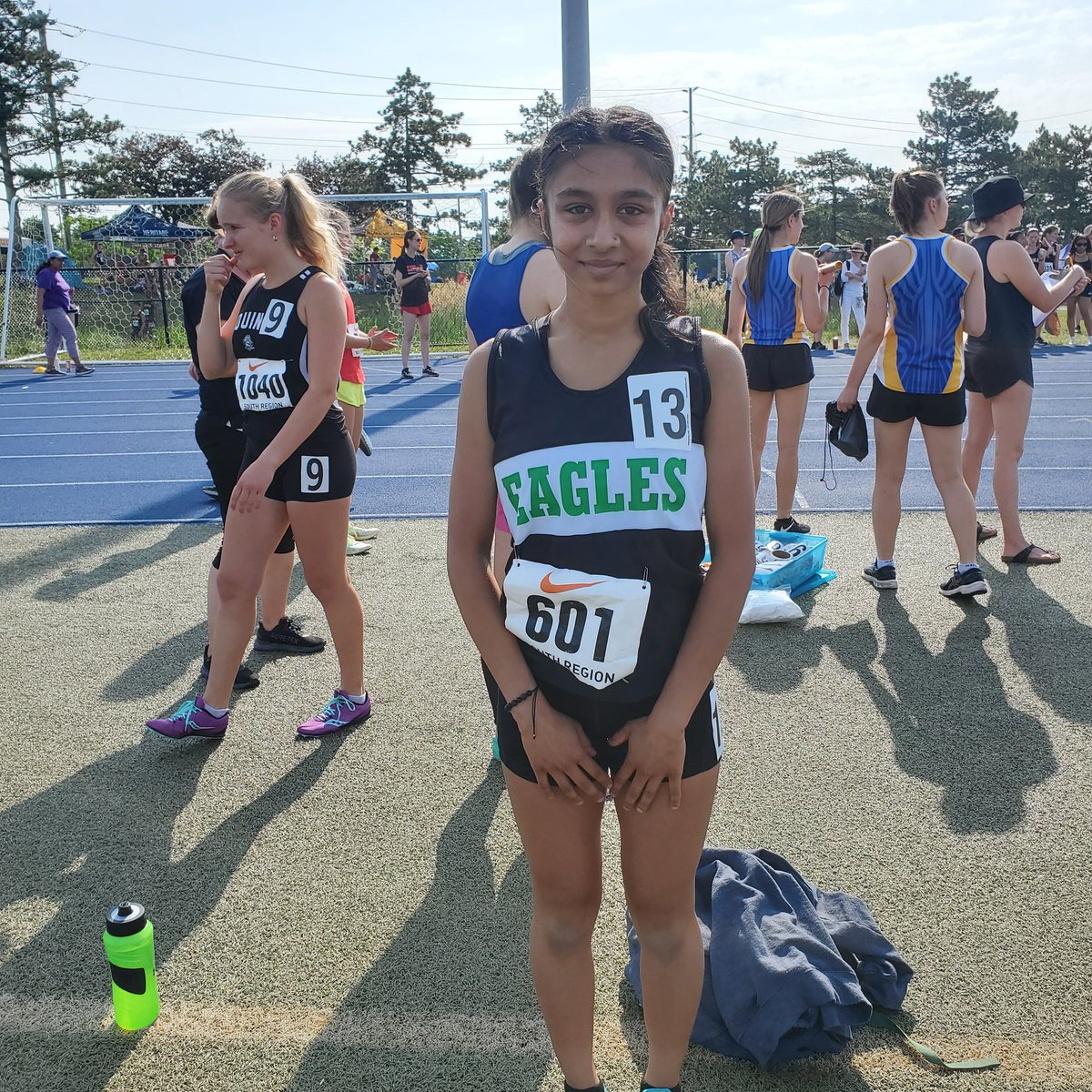 Good luck <a href="/LASSinspires/">LASS inspires...</a> Eagle Riyaa B as she prepares to run the SG 3000 m race at the South Regionals Track and Field competition!