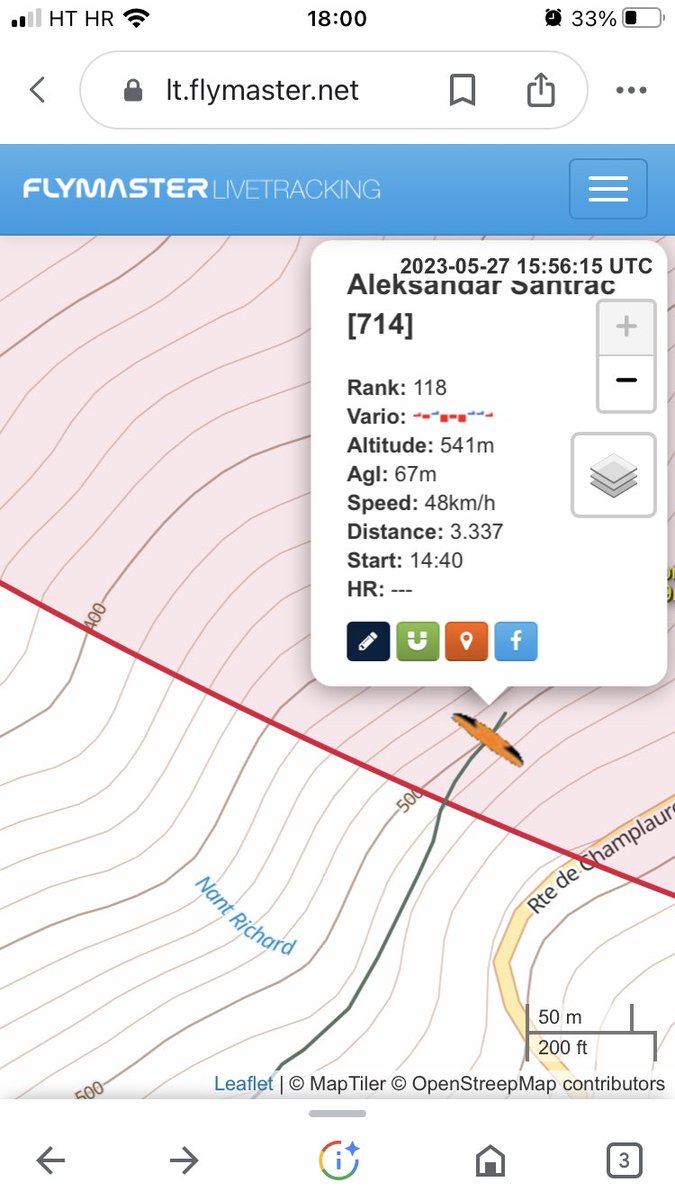 Today my brother  ALEKSANDAR SANTRAC finished competition on  #Paragliding World Championship 2023, as only one representative from #Bosnia and Herzegovina. Congratulations 🎉