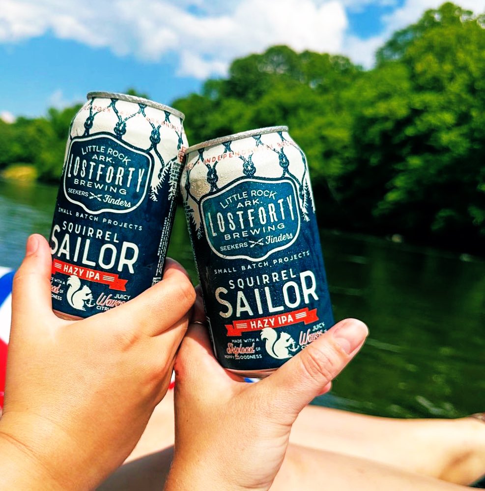 Hot squirrel summer 🐿️☀️🍻 Squirrel Sailor Hazy IPA is juicy, hazy, and made with a shipload of hops that’ll float yer boat all summer long. Available statewide y’all!