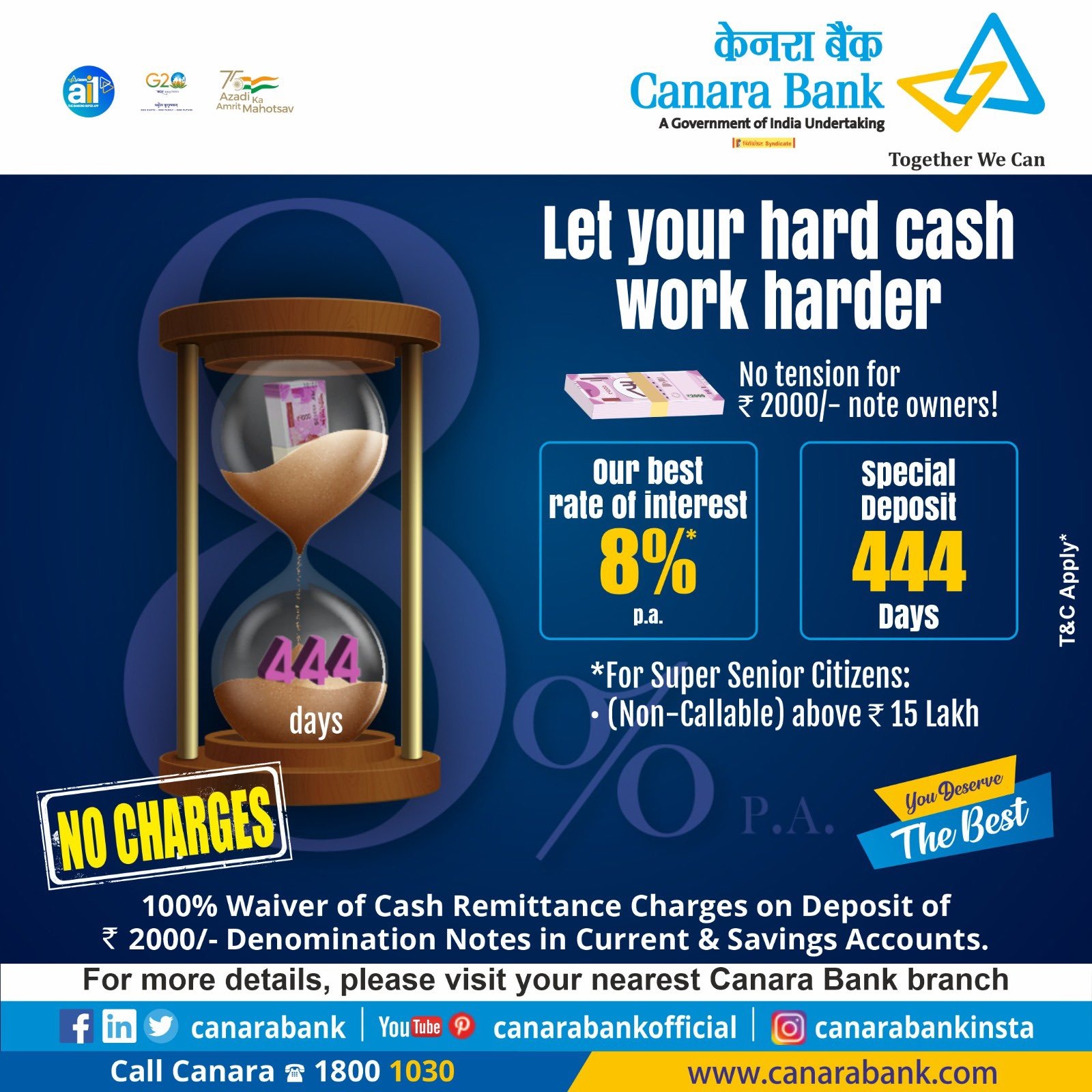 Canara Bank on Twitter "Increase your investment returns by opting for