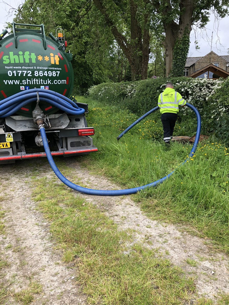shiftituk's tweet image. We’ve been #emptying #septictanks and #treatmentplants in #Goosnargh, #Broughton, #Pleasington and #Woodplumpton today. #shiftit