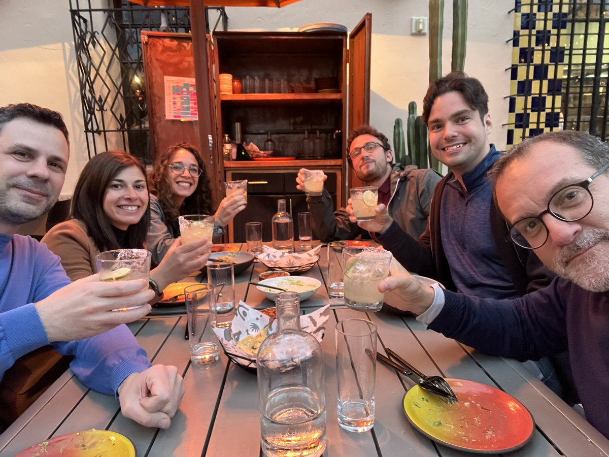 mdiberna's tweet photo. Well deserved drinks after all the talks, meetings and ideas we discussed these days #ACC2023 https://t.co/sy5bYItoD4