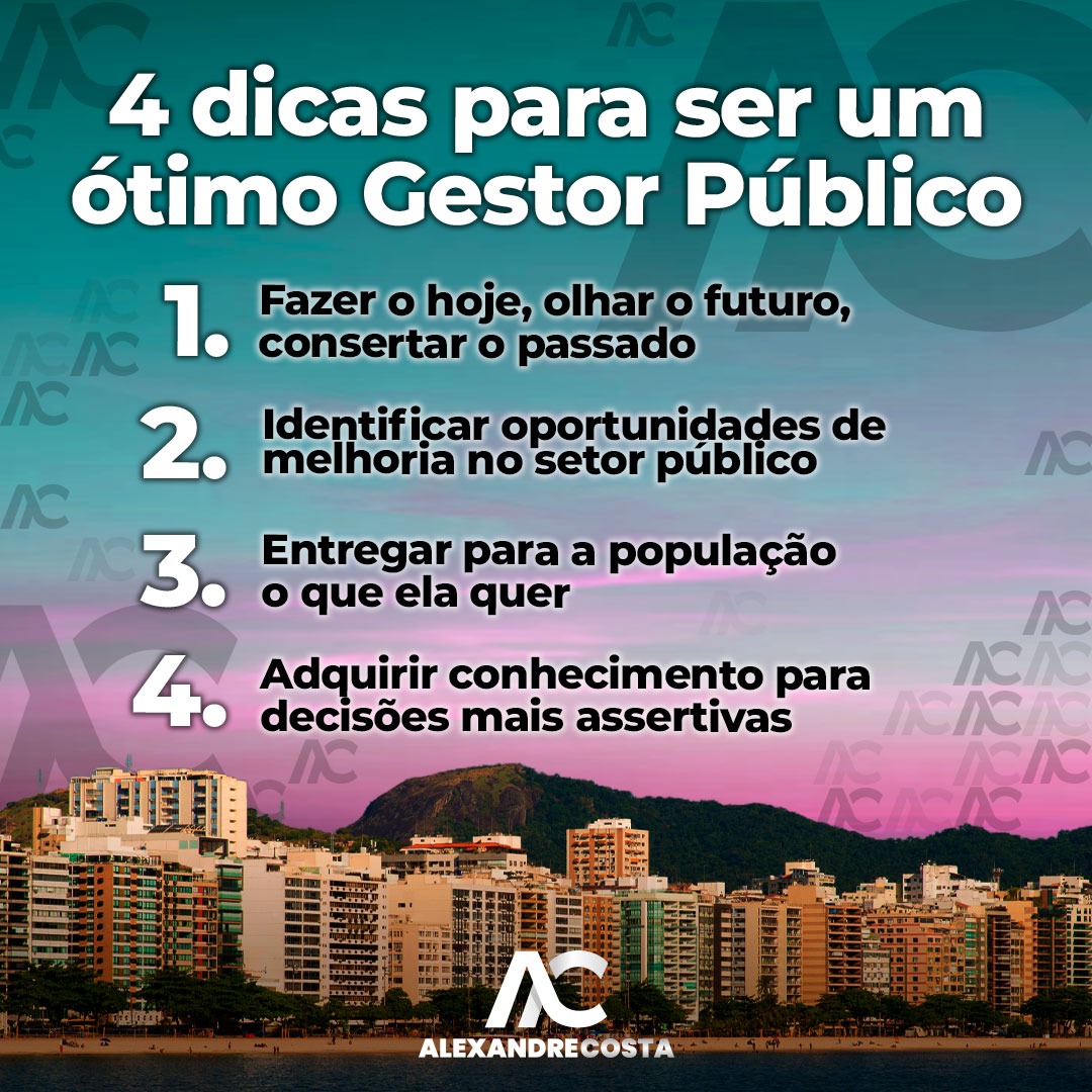 O cotidiano da administração pública exige muito dos gestores. Porém, é possível ser um administrador de excelência se você tiver atenção ao futuro e ao passado, para consertar os erros e evitá-los quando puder.
#gestãopública #politicaspublicas #alecostagestor