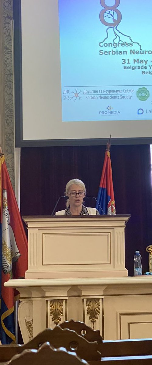 serbianneurosci's tweet photo. Many thanks to our Minister of Science dr Jelena Begovic @drjelenabegovic and Minister of Health Professor Danica Grujičić @DanaGrujicic for attending the opening ceremony of the 8th Congress of Serbian Neuroscience Society. https://t.co/4hmT4PArr2