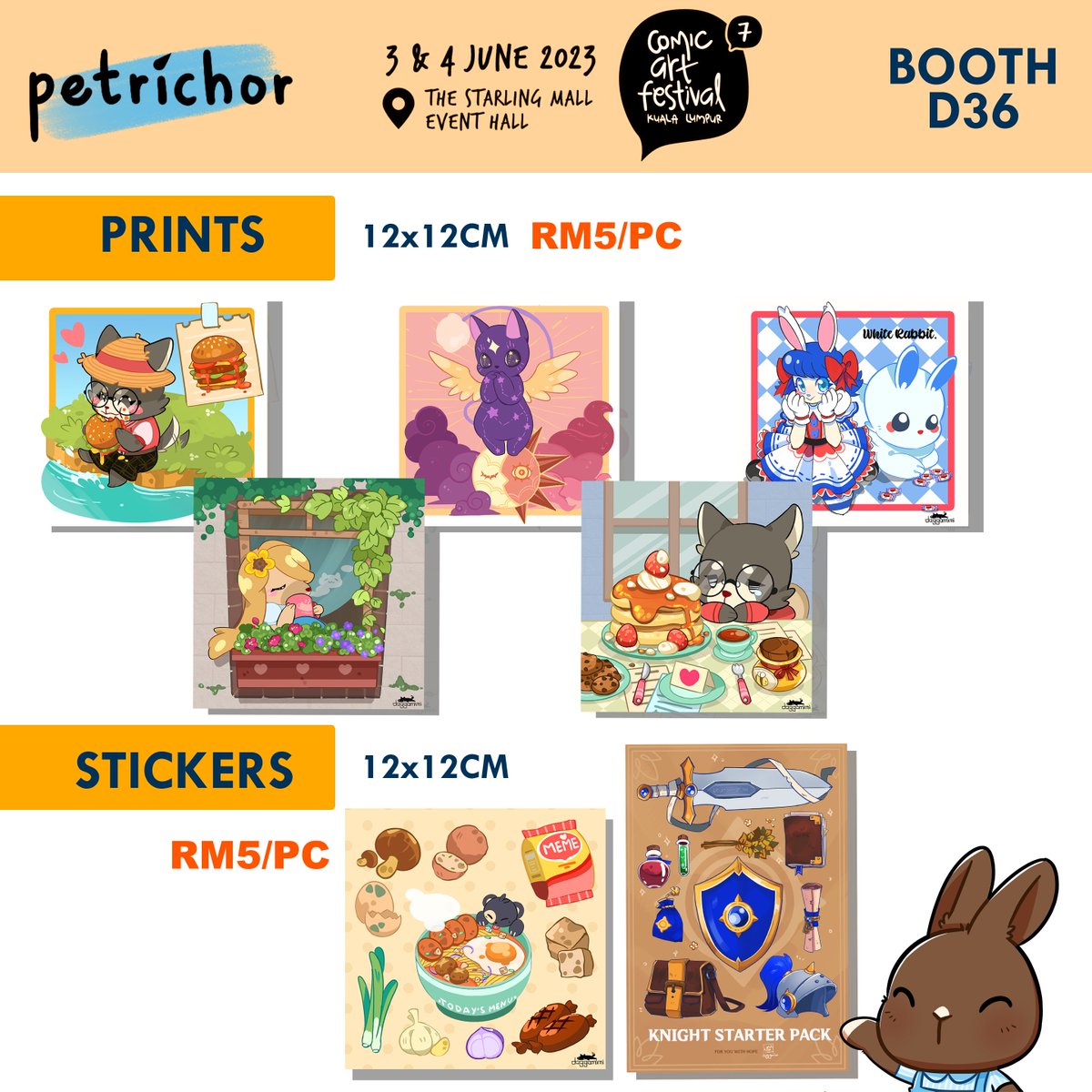 Last minute catalogue living the meleis style xD
Retweets appreciated guys 😭

My catalogue for #cafkl come greet us at booth D36! 
Find @artofpetrichor sign! I will be booth together with <a href="/papancakes/">Ida ʕ´•ᴥ•`ʔ</a>  🥳