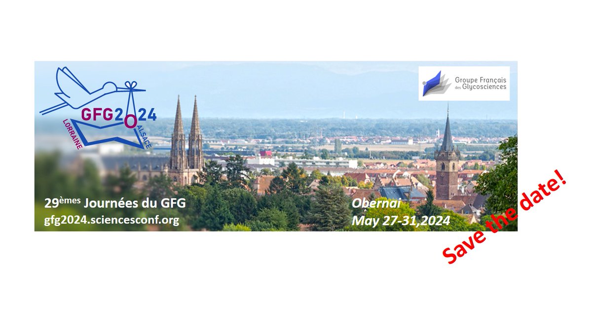 We look forward to seeing you in Alsace @GFG2024 in May 2024. More information on our brand new website gfg2024.sciencesconf.org/?s=09