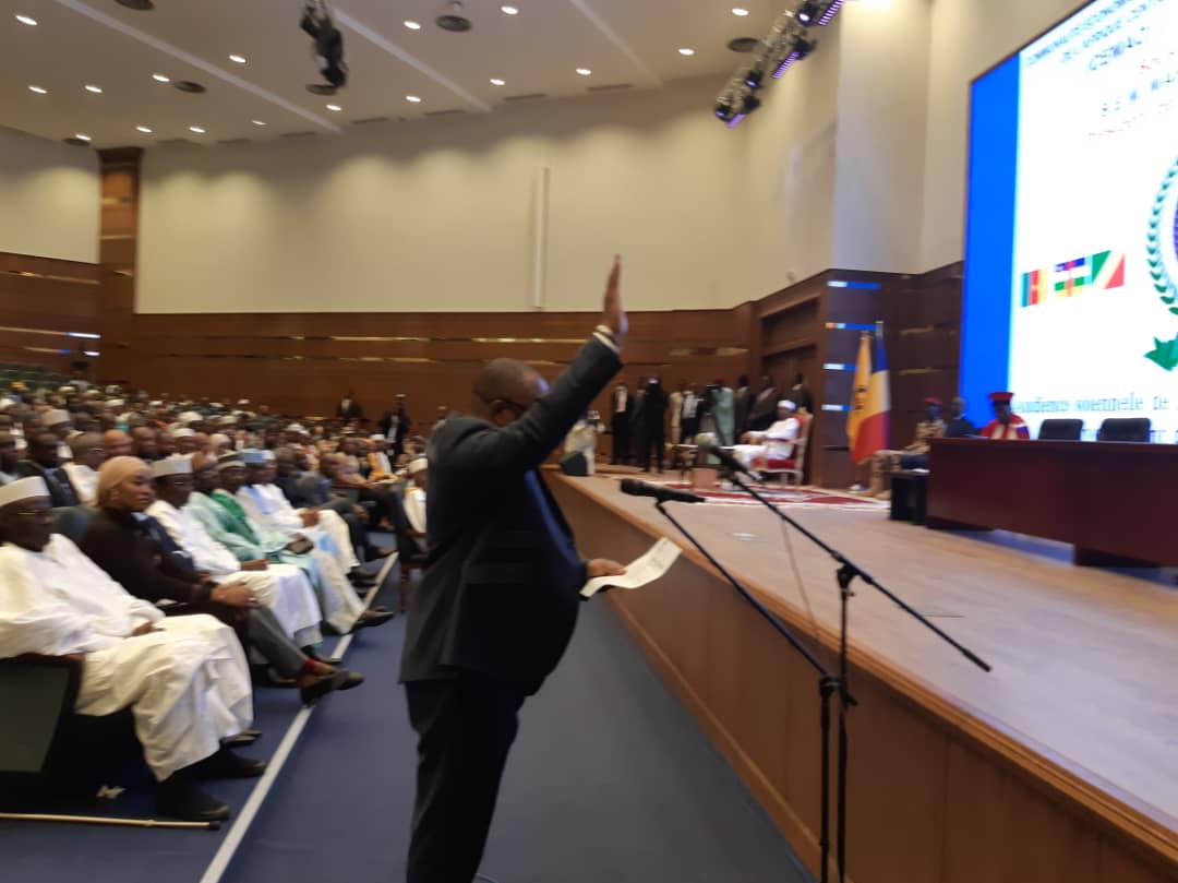 CRTVweb on Twitter: "The new chairman of the #CEMAC Commission