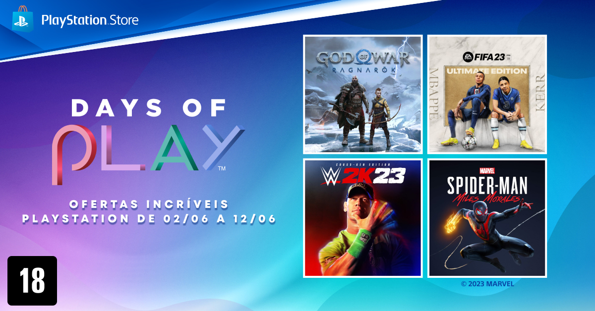 PlayStation Brasil on X: A promoção Days of Play começa hoje! Uma