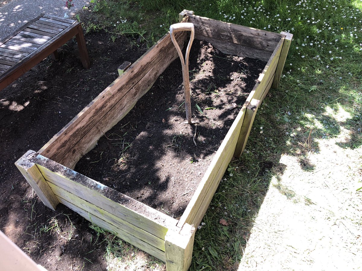 WestwardSupport's tweet photo. This week in some of our supported housing projects… what do we do to a raised planter when the bottom falls out of it? Cut off its legs and turn it into a veg bed. Also, trying out tunnbrödsrulle in Totnes at a project barbecue. https://t.co/WktHK3OIkC