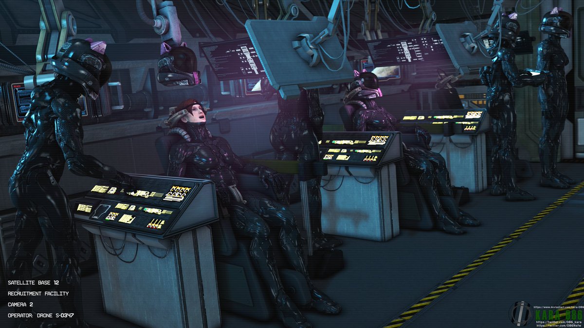 086Nsfw's tweet image. >Will Power at 5% threshold...
>Preparing upload of Drone programming...
>Reprogramming at 26%...
Mmm, that cute marine seems to be really enjoying it.
#drone #dronification #latex #hypnosis #helmets #halo