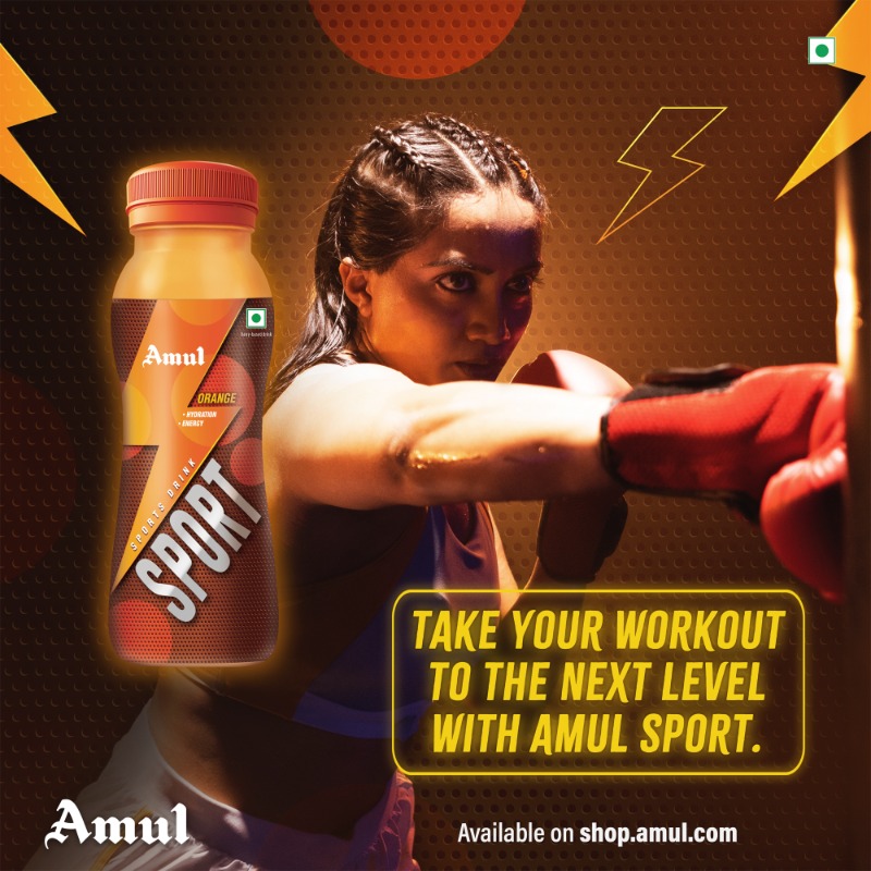 As you level up with Amul Sport, here’s a special offer. Get Rs 200 off on a pack of 30 bottles! Visit shop.amul.com to order now at zero delivery charge! T&C.

#AmulSport #Energy #Hydration #Amul