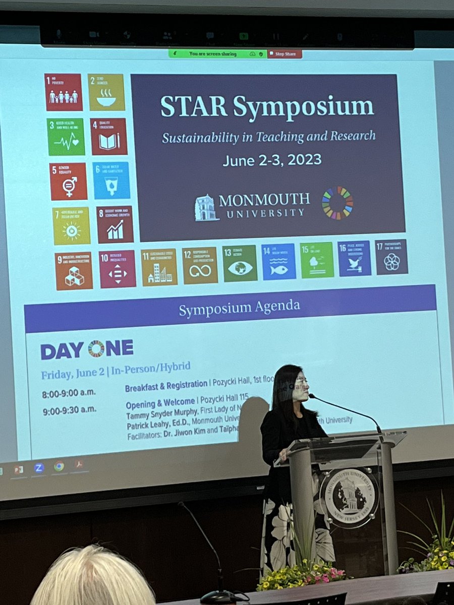 Wendy Gray Morales, Ed.D. (@drgraymorales) on Twitter photo Excited to participate in the <a href="/monmouthu/">Monmouth University</a> Sustainability in Teaching and Research (STAR) Symposium today. Inspiring intro by President <a href="/PatrickFLeahy/">Patrick F. Leahy</a> and keynote by <a href="/FirstLadyNJ/">Tammy Murphy</a>! #GlobalGoals <a href="/MUschoolofEduca/">MU School of Ed</a> Excited to participate in the <a href="/monmouthu/">Monmouth University</a> Sustainability in Teaching and Research (STAR) Symposium today. Inspiring intro by President <a href="/PatrickFLeahy/">Patrick F. Leahy</a> and keynote by <a href="/FirstLadyNJ/">Tammy Murphy</a>! #GlobalGoals <a href="/MUschoolofEduca/">MU School of Ed</a>