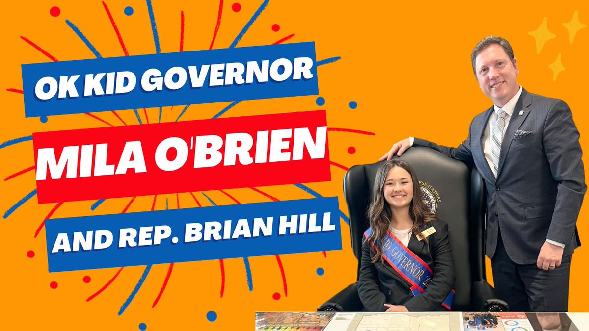 Head on over to our OKKG YouTube page to watch Mila interview Representative Brian Hill! 

Representative Brian Hill has served House District 47, which covers Mustang, Oklahoma City, and Tuttle, since 2018.

youtu.be/YWlo5uOfCWg