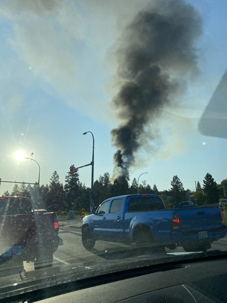 Fire in West Kelowna