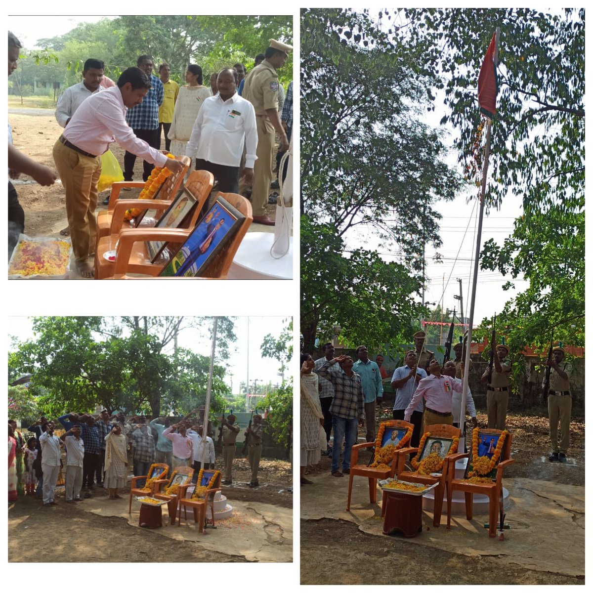 Anoop07818580's tweet photo. తెలంగాణ రాష్ట్ర అవతరణ, దశాబ్ది ఉత్సవాల సందర్భంగా  మణుగూరు మండలం తహశీల్దారు కార్యాలయం నందు జా��ీయ పతాక ఆవిష్కరణ చేశారు. ఈ కార్యక్రమంలో స్థానిక ప్రజాప్రతినిధులు, అధికారులు పాల్గొన్నారు. 
@KTRBRS
@TelanganaCMO
@Puvvada_ajay
@Collector_BDD https://t.co/YpT2w7Bpes