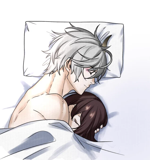 起きても鬼丸さんが離れてくれなさそう