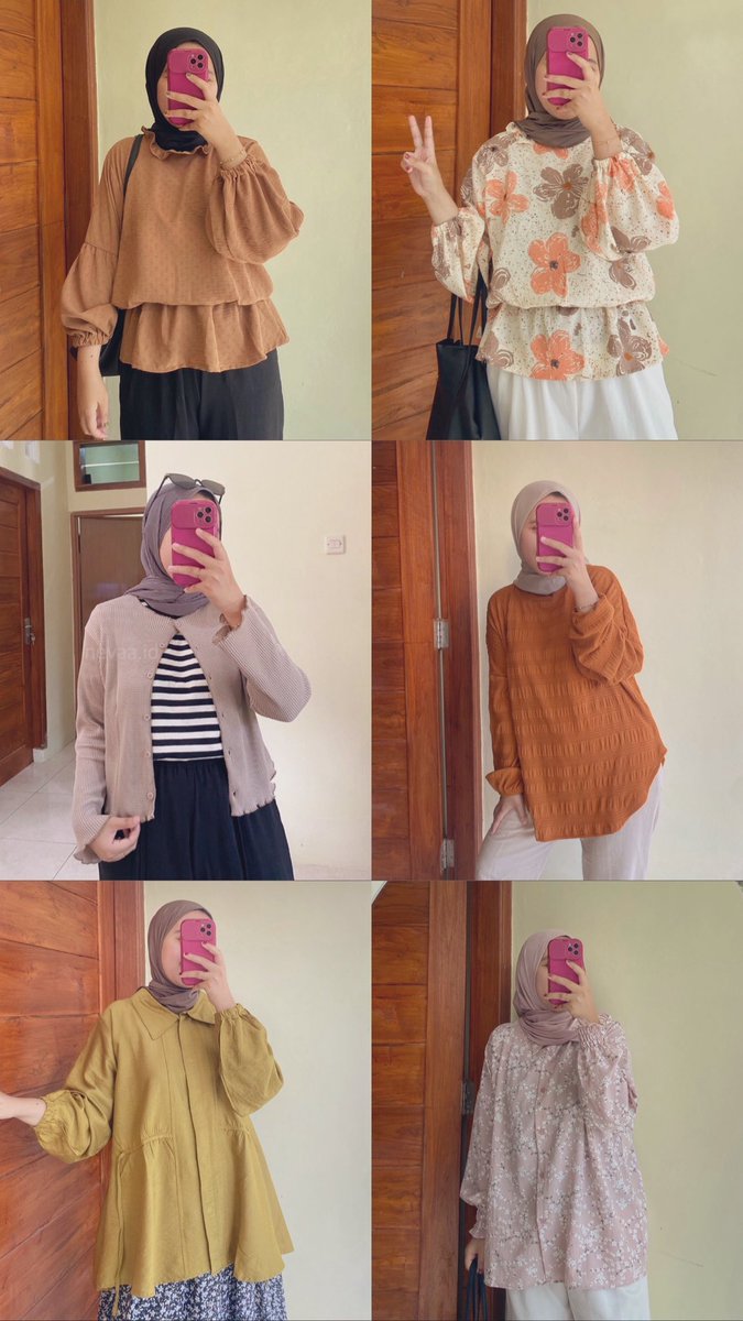 Rekomendasi Blouse Comel 
— under 100k ✨

a thread