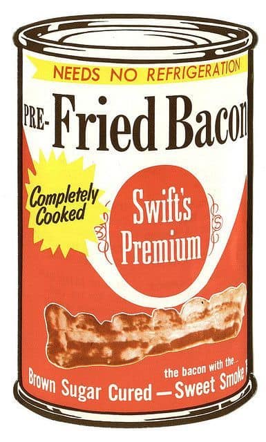 #bacon #cannedfood #weirdfood #vintage #vintagefood What's for #dinner #lunch #breakfast #breakfastideas