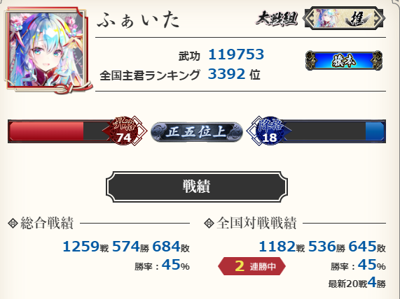 magifighte's tweet photo. 飛天使いは英傑大戦プレイすんなって言われてる気がする https://t.co/ehnvn0NsTz