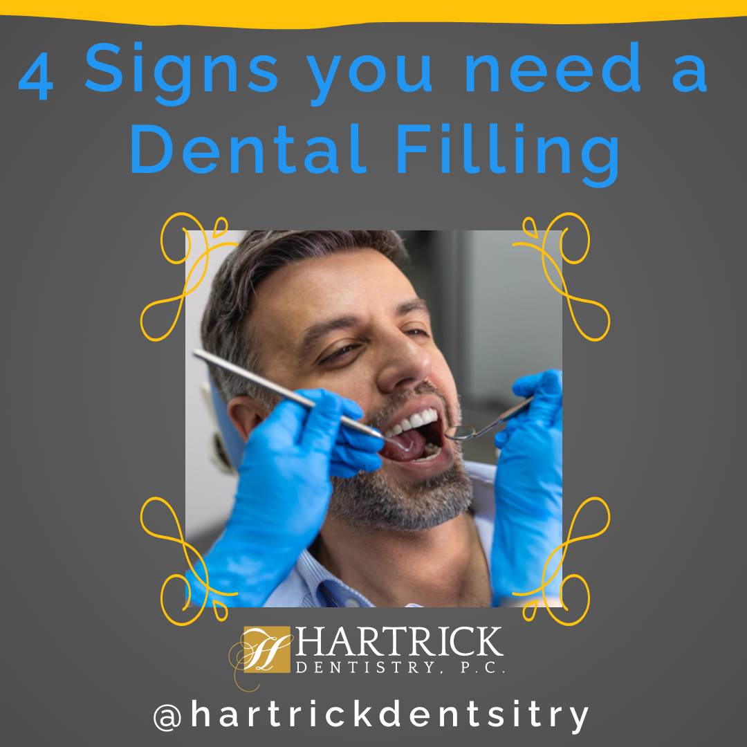 Our latest blog shares four signs that indicate you need a dental filling.

ow.ly/eftu50OCxBa

#ontheblognow #dentalfilling #dentalhealth #hartrickdentistry #detroitfamilydentist #royaloakfamilydentist #birminghamareadentist #birminghamcosmeticdentist