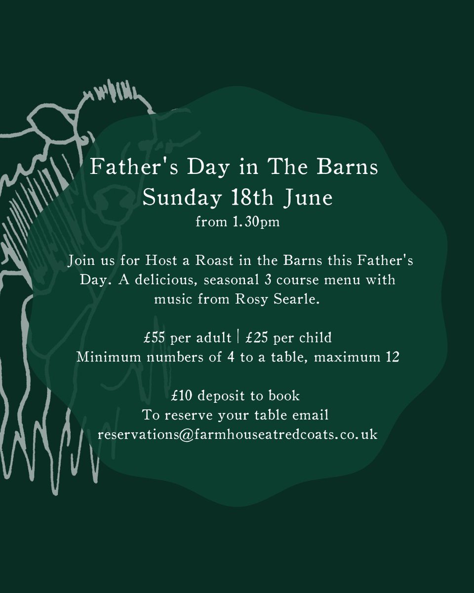 The Farmhouse at Redcoats (@farmatredcoats) on Twitter photo For Fathers Day, enjoy a Host a Roast in our Barns on Sunday 18th June!
Call us on 01438 729500 or email reservations@farmhouseatredcoats.co.uk to book now For Fathers Day, enjoy a Host a Roast in our Barns on Sunday 18th June!
Call us on 01438 729500 or email reservations@farmhouseatredcoats.co.uk to book now