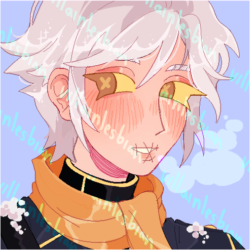 「Conductor and sheriff for @/cuteknives !」|fat baby vibesのイラスト
