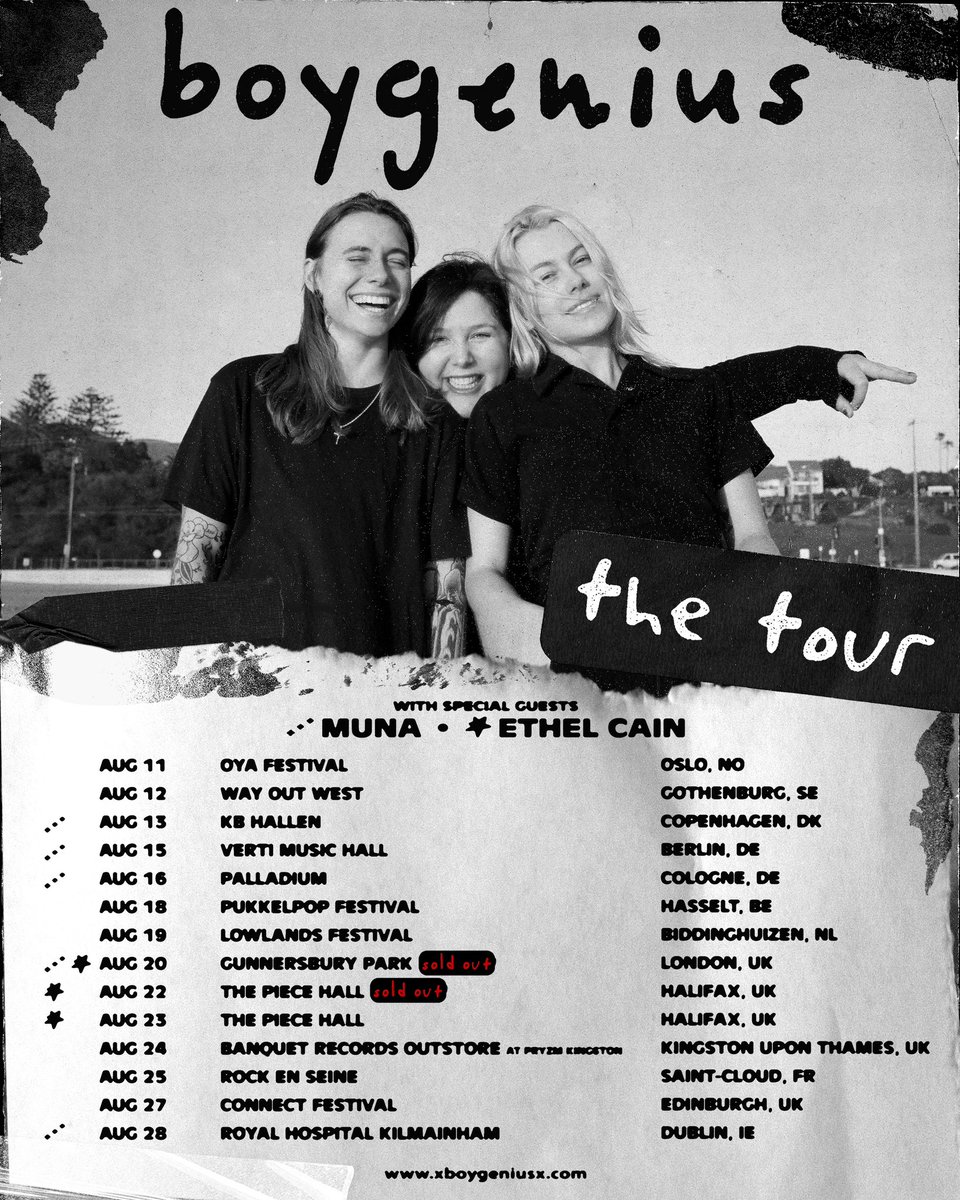 boygenius on Twitter "tour starts today"