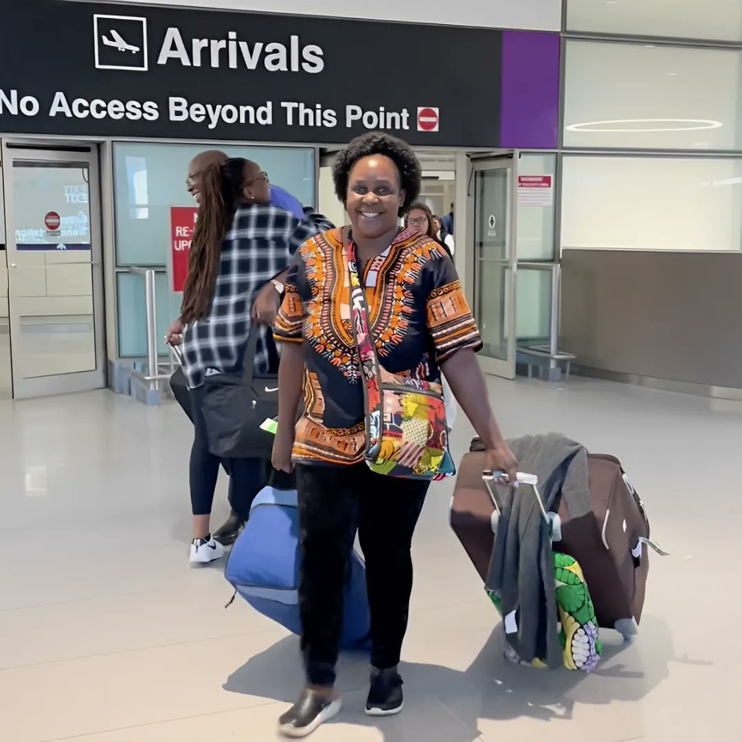 It's official! Esther Makumbi, director of #CloverFoundation, is here in Boston for her first visit to the US! We're honored to have her and can't wait for her talk at the Concord Free Library later this month. #supportuganda #concordmassachusetts #ConcordLibrary