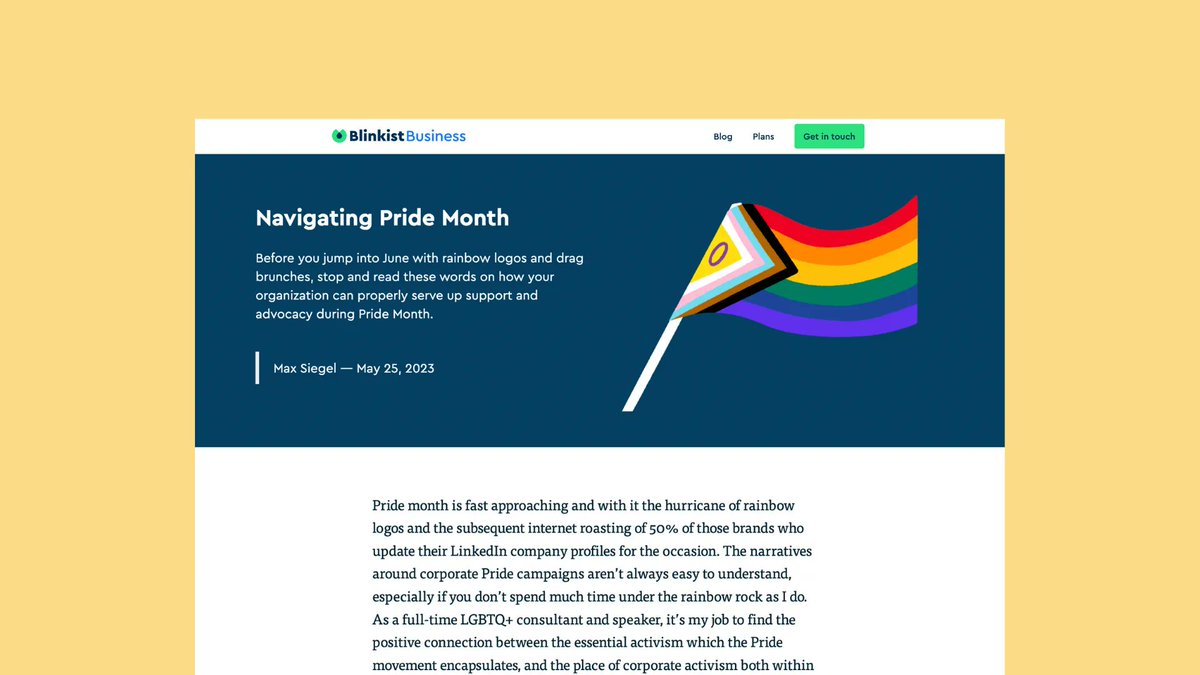 fwdcollectiveio's tweet photo. What we're reading 📖 #FWDView

'Navigating Pride Month' by Max Siegel @blinkest

https://t.co/5RQaATy58R https://t.co/S9vE9d9el4