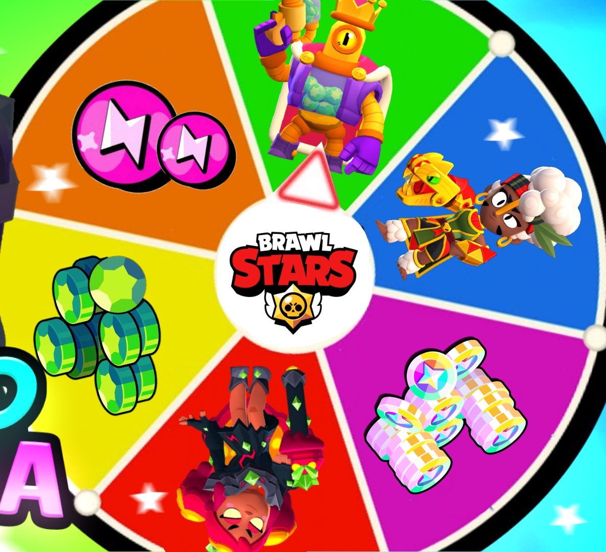 Os gustaria una ruleta en brawl stars? Skins, creditos, blines, etc #brawlstars