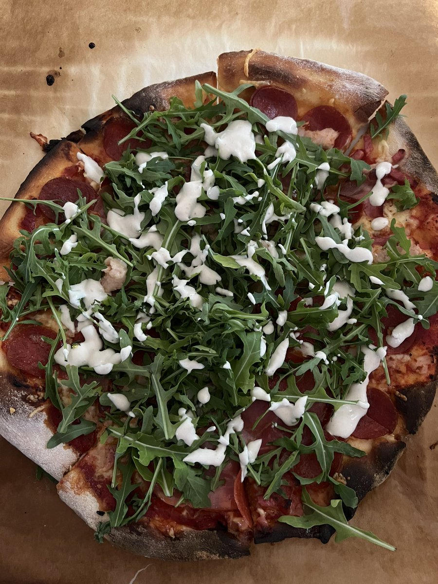 theFieni's tweet image. Pitsaperjantai ja pojan ns. maximum gains pitsa. #kokkaushommat #pitsa