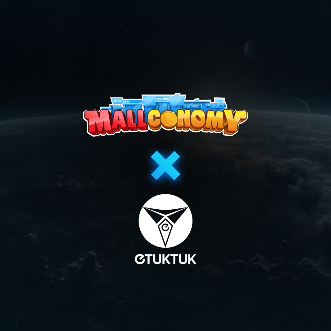 Mallconomy is thrilled to announce our partnership with <a href="/eTukTukio/">eTukTuk</a>, an innovative automotive project on <a href="/Cardano/">Cardano Community</a>. 🚀

💪 Together, we'll supercharge growth and spread the message of clean, safe, and fair transportation, while tackling air pollution head-on. 🌍🚗