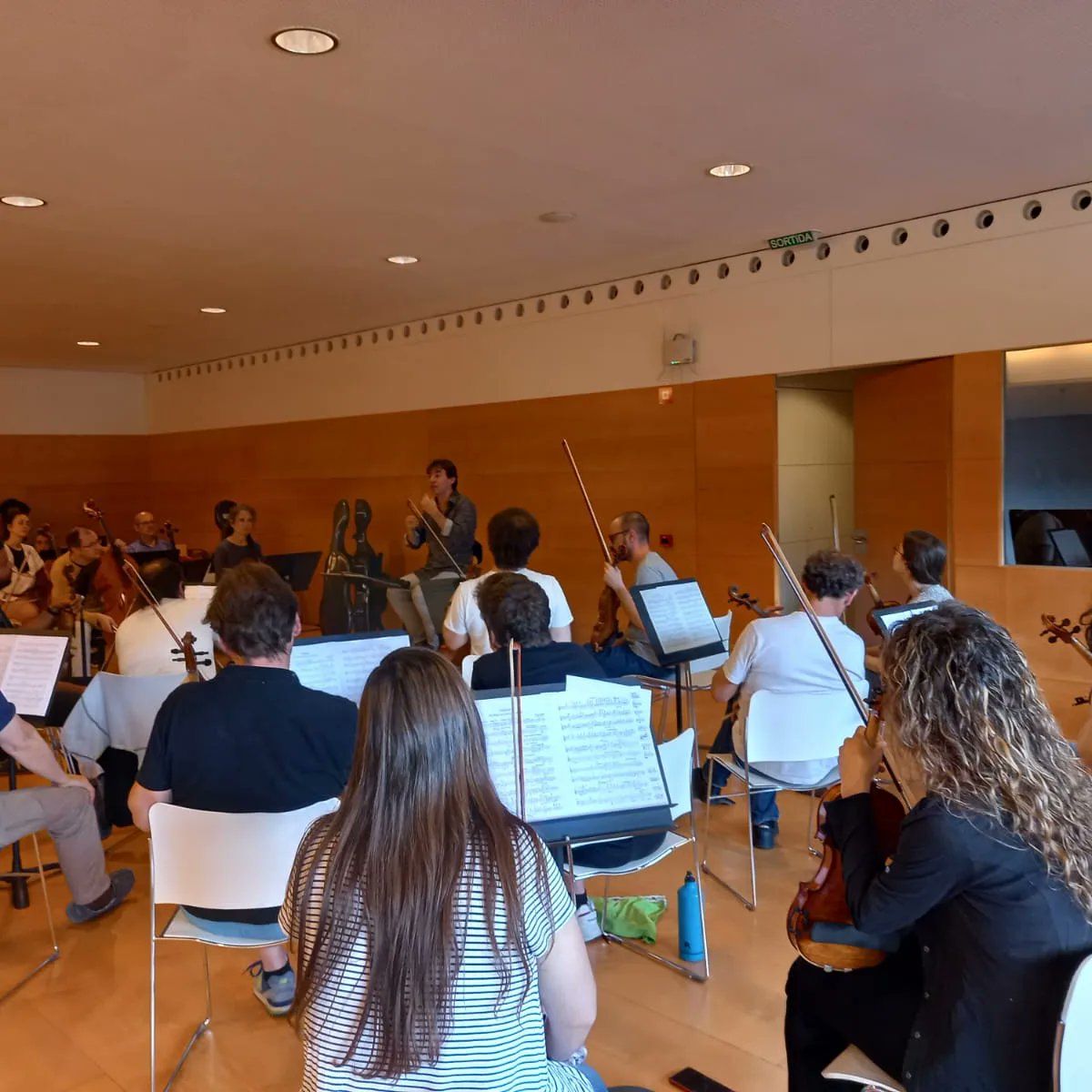 Tot a punt per als concerts ADAGIO amb OdG&amp;Camerata E.Toldrà a Vilanova i la Geltrú 3 juny a 20h i 4 de juny 19h a l'Auditori de Girona. Direcció: Xavier Puig Ortíz