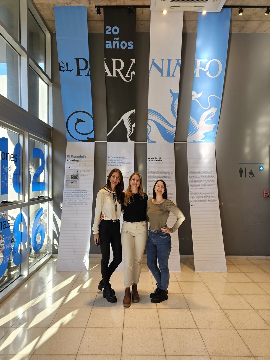 Tejiendo redes en #DircomUNL para sumar voces, aportes, experiencias y esfuerzos que permitan fortalecer la agenda y la comunidad universitaria. Feliz de ser parte de los #20Años de #ElParaninfo ✨️