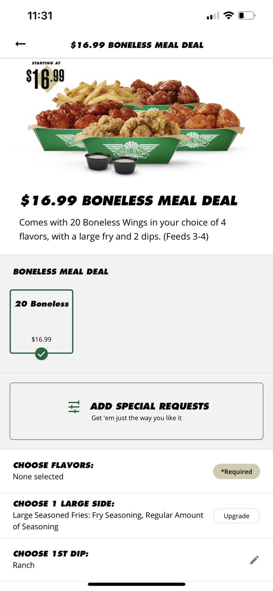 holleringoff1's tweet image. The Republicans are talking about a gay or woke agenda. Can we talk about the boneless wing agenda!  I’m tired of every wing deal having boneless wings. If I want boneless wings I would just get chicken nuggets. They are grooming young people to like boneless wings #wingstop