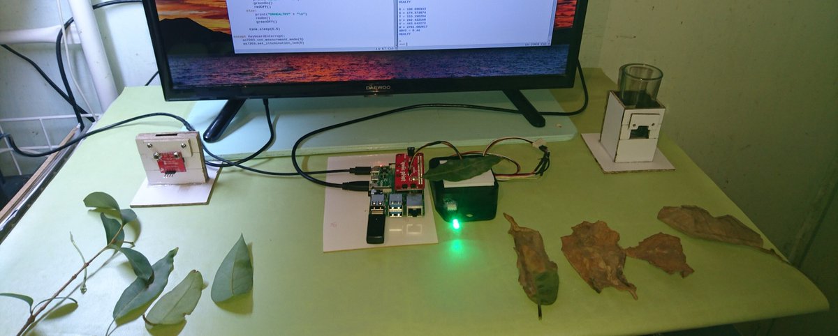 'I'll use a near-infrared spectrometer sensor to test plant foliage health in this #RaspberryPi project. The sensor’s readings will use the standard Normalized Difference Vegetation Index (NDVI) equation to calculate health' bit.ly/3IDTj30