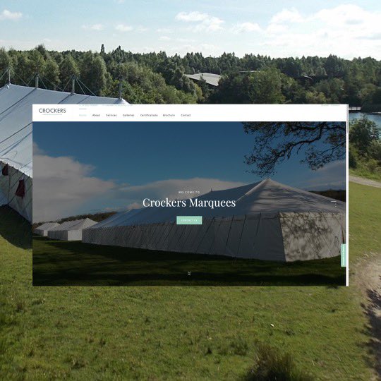 THE MAGIC OF MARQUEES 
Nothing beats a #marquee for creating a memorable atmosphere for an #event. That’s why we’ve been working with <a href="/crockerbros/">Crockers Marquees</a> for so long &amp; why we’re delighted to show their new #website, launched earlier this year. crockerbros.co.uk
#webdesign
