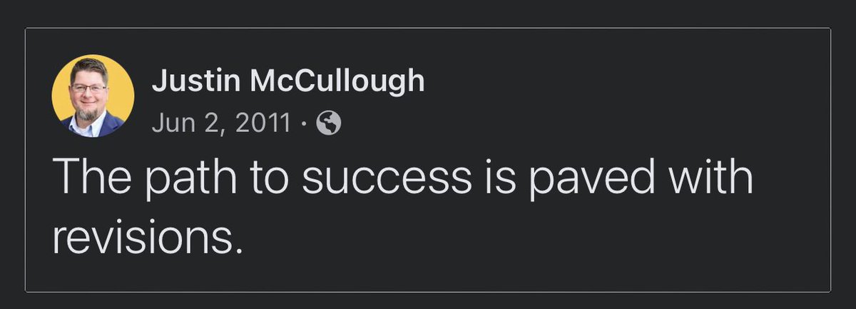 Still feel this way.